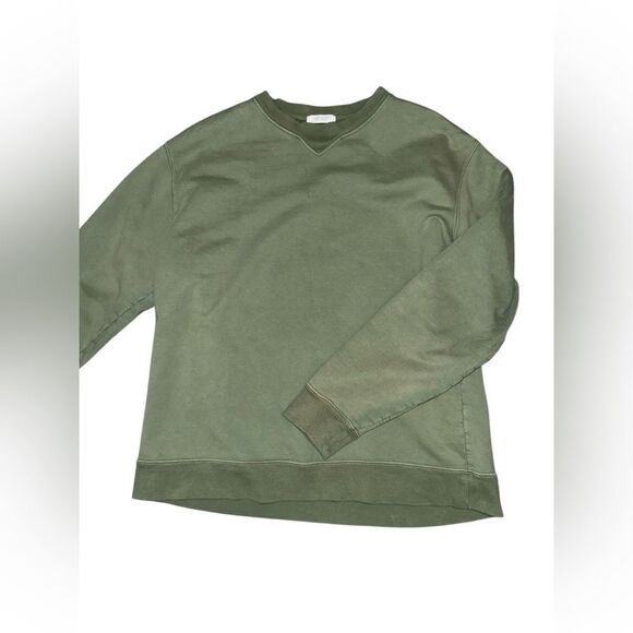 John Elliott Cotton Pullover in Sage Size Large - Picture 1 of 6